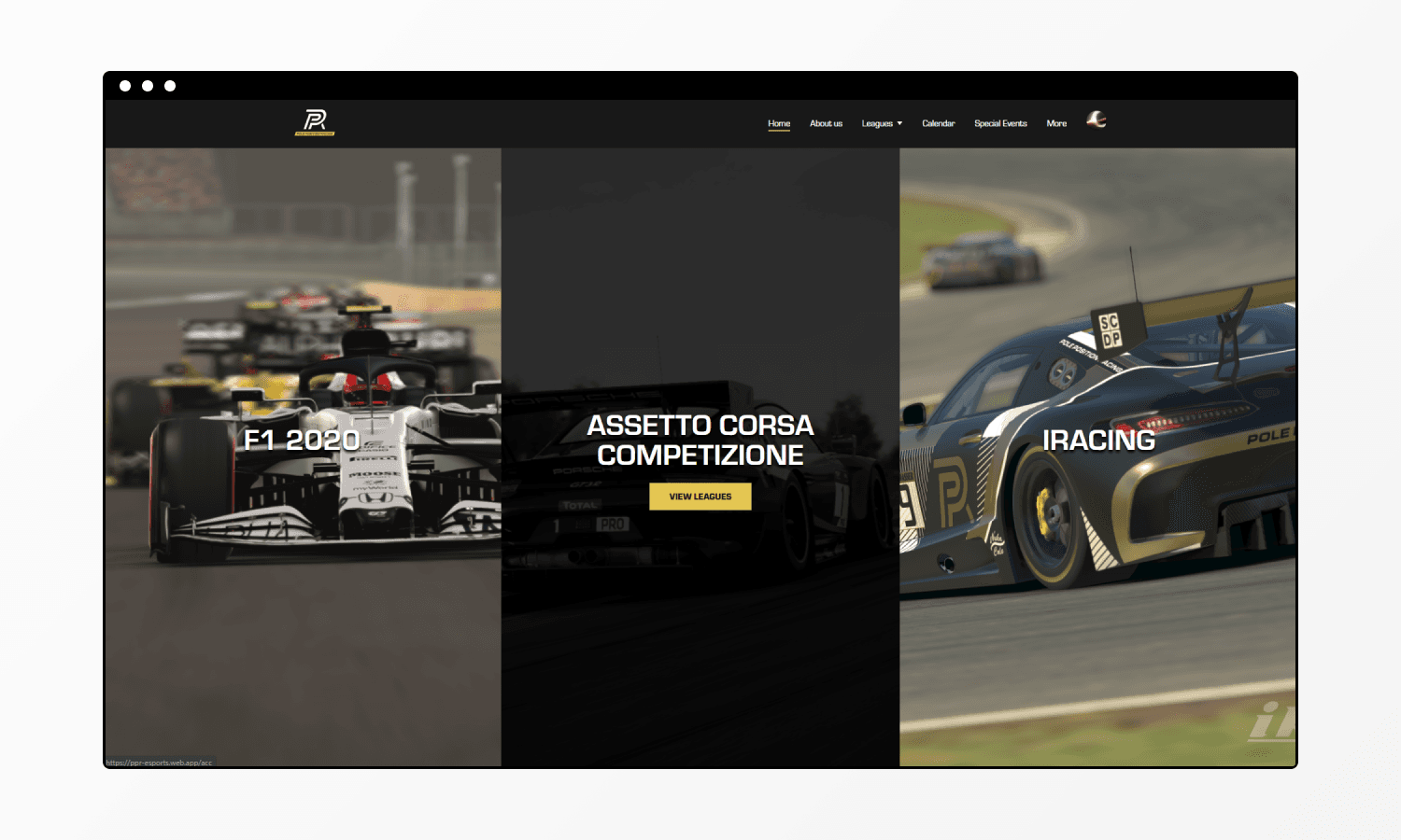 League Registration Portal · PPR Esports screenshot 1
