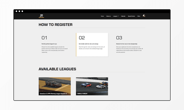 League Registration Portal · PPR Esports thumbnail 3