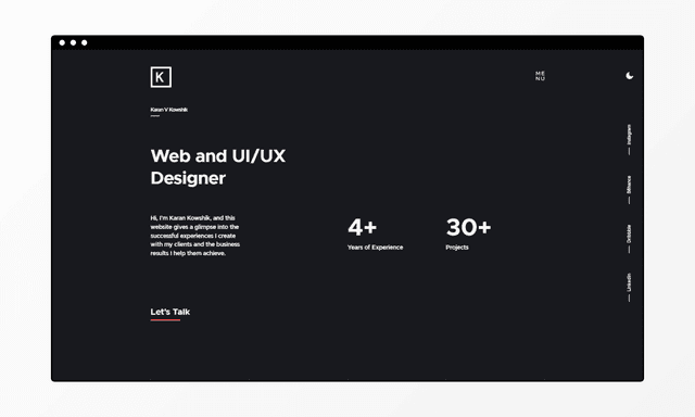 Portfolio · Karan Kowshik thumbnail 1